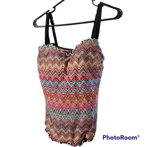 Tankini Top & Bottom, Sz. 16, Profile by gottex brand